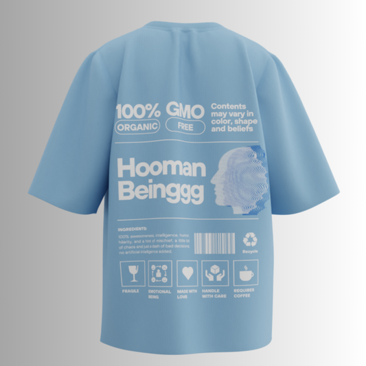 Hooman Being Oversized T-Shirt