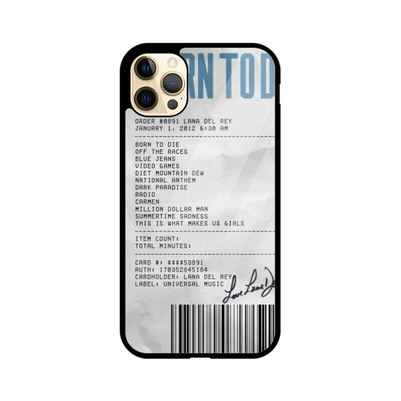 Born To Die - Lana Del Rey iPhone Case