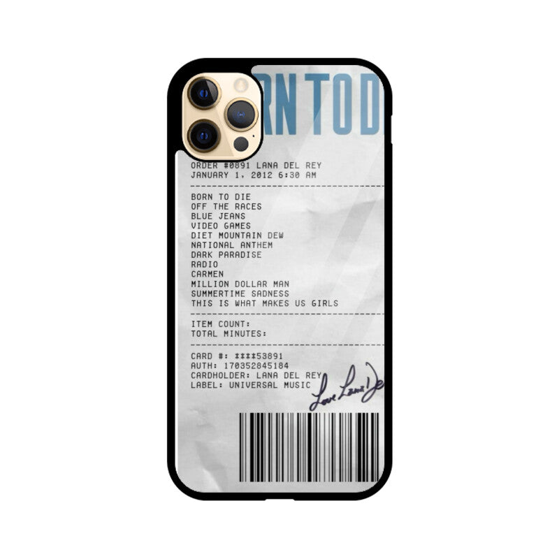 Born To Die - Lana Del Rey iPhone Case