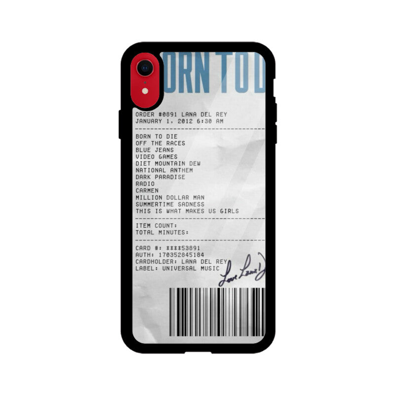 Born To Die - Lana Del Rey iPhone Case