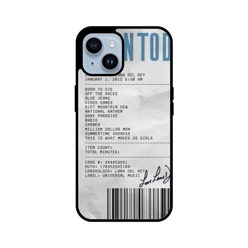 Born To Die - Lana Del Rey iPhone Case