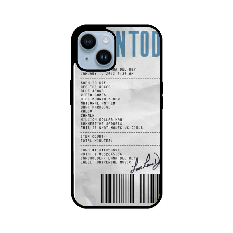 Born To Die - Lana Del Rey iPhone Case